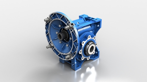 渦輪蝸桿減速機(jī)，可與前置減速頭組合相連。